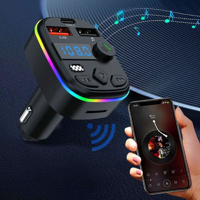car bluetooth fm transmitter