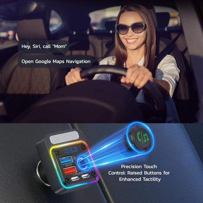 bluetooth fm transmitter for car
