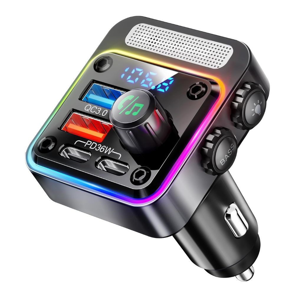 bluetooth fm transmitter for car