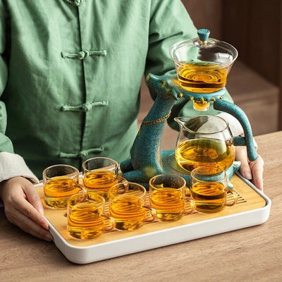 creative deer tea infuser pot