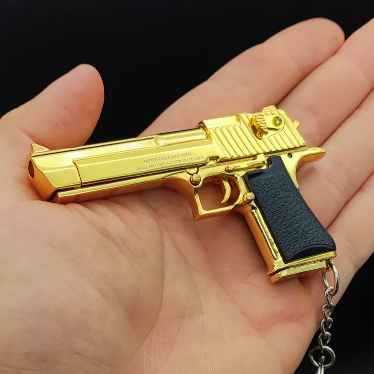 Gun Fidget Keychain XSociety® Miniature Gun Keychains - Fidget Glock 17 Keychains ...