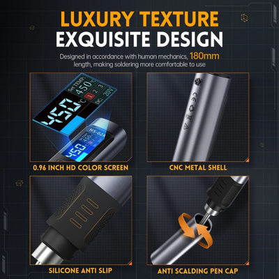 digital iron soldering kit