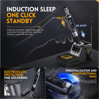 digital iron soldering kit