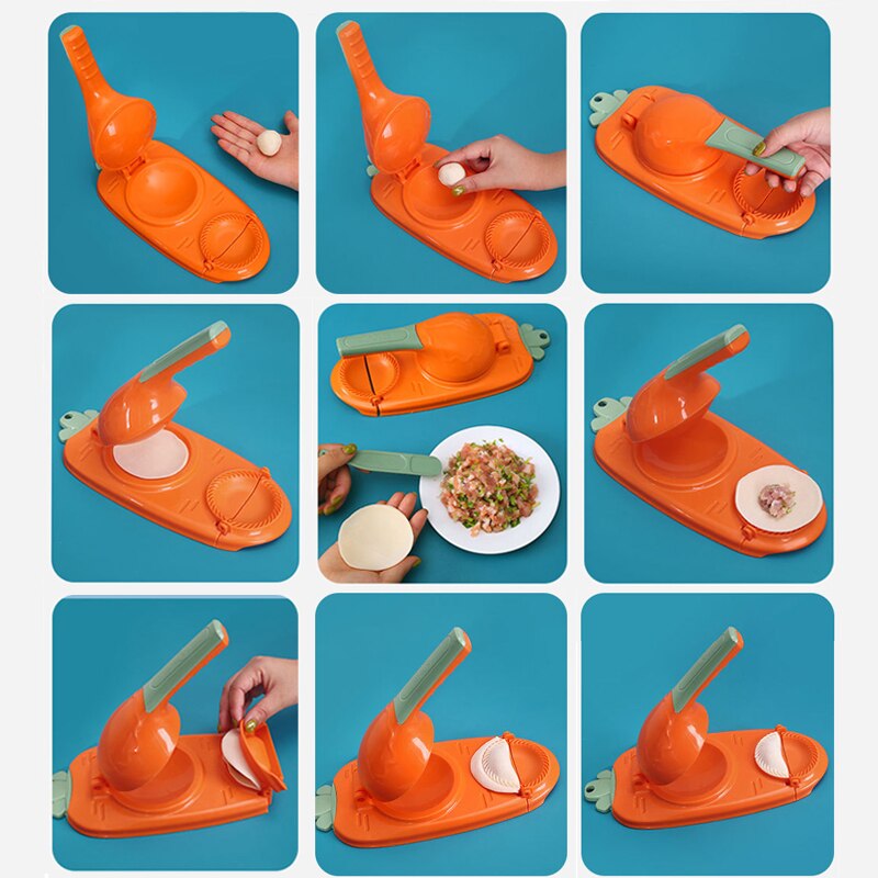 Triangle Dumpling Maker Trixy® Easy Dumpling Maker - Grey Technologies