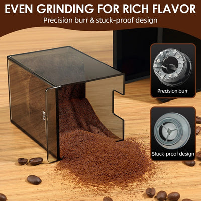 electric burr grinder for coffee beans