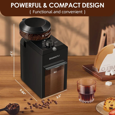 electric burr grinder for coffee beans