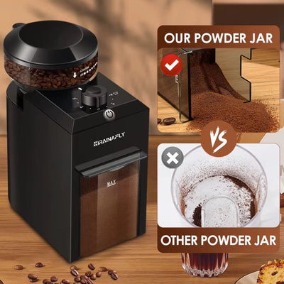electric burr grinder for coffee beans