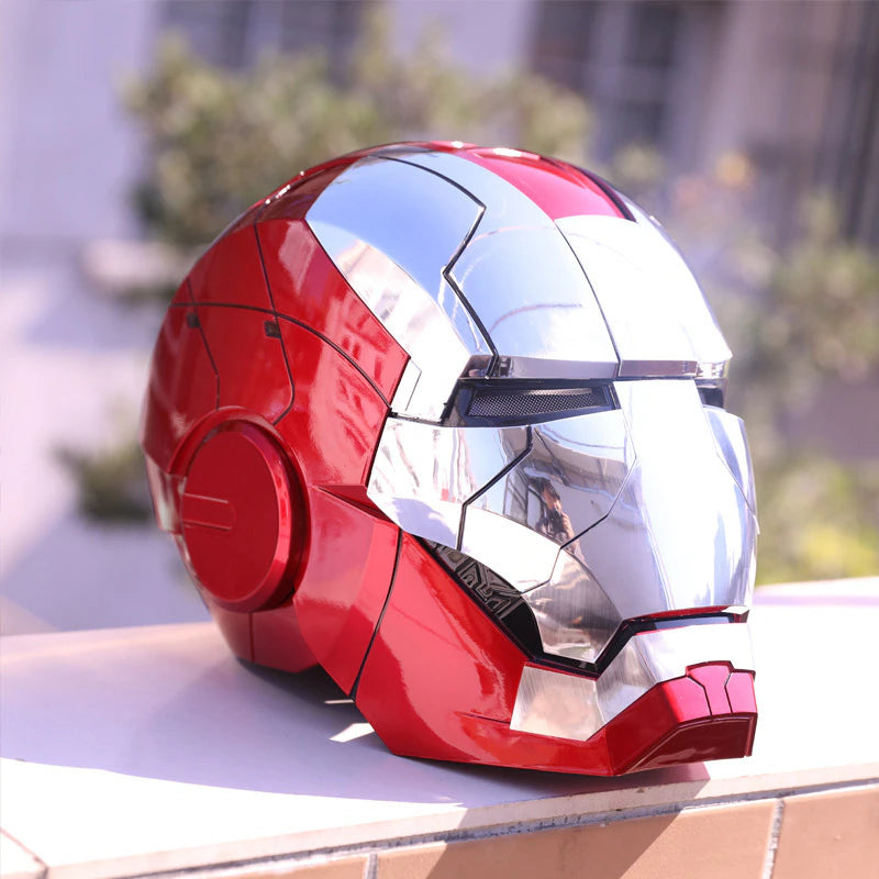 XSociety Official MK5 Iron Man Helmet in Built Jarvis AI