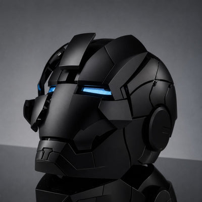 XSociety® MK5 Obsidian Phantom — Black Limited Edition Iron Man Helmet