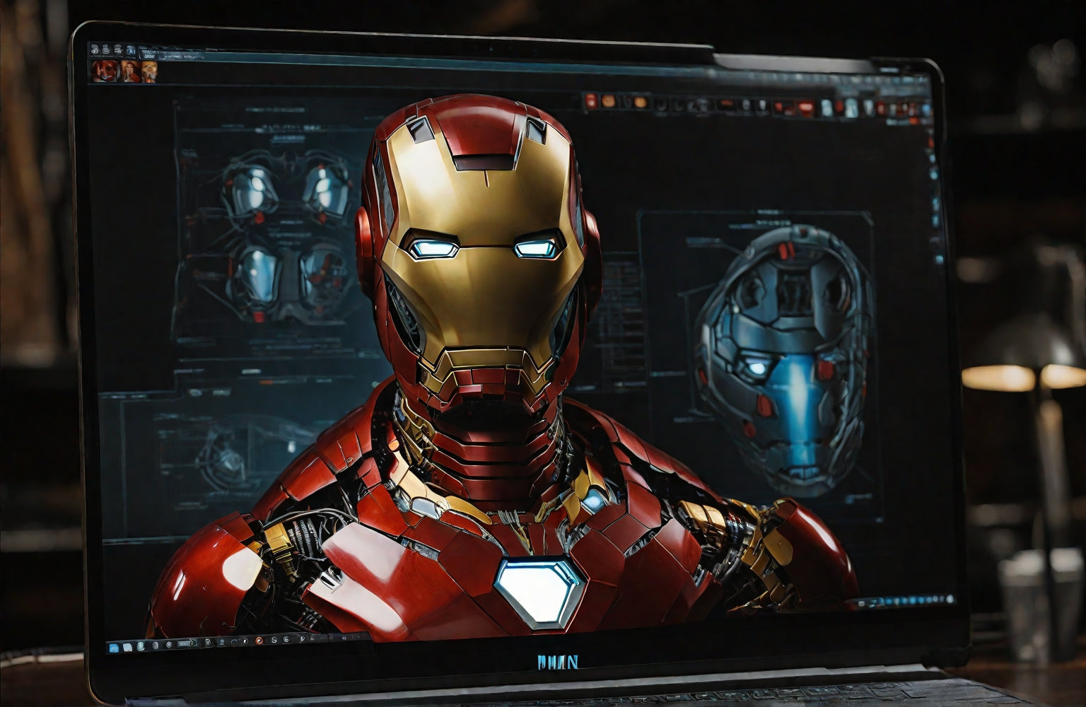 XSociety® Mk5 Iron Man Helmets - Real Jarvis Iron Man Masks - Grey ...