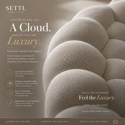 luxury bubble sofa - compressed sofa