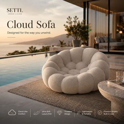 luxury bubble sofa - compressed sofa