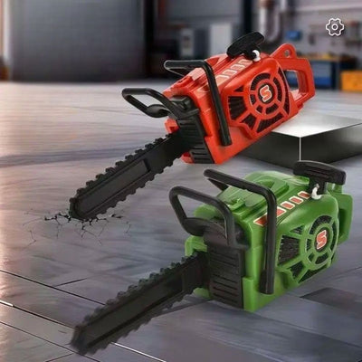 funny mini chainsaw keychain