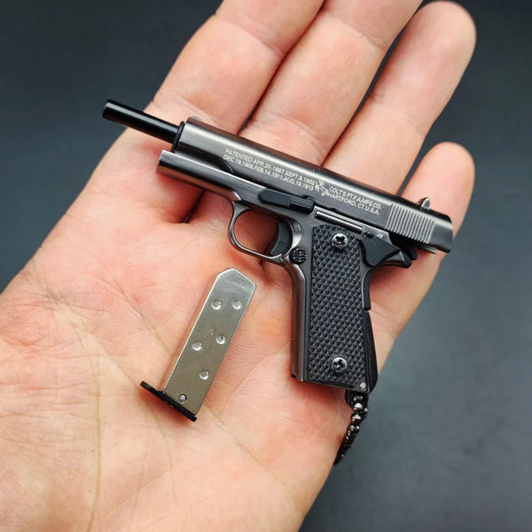 XSociety®️ Mini Colt M1911 Keychain - Limited Edition - Grey Technologies