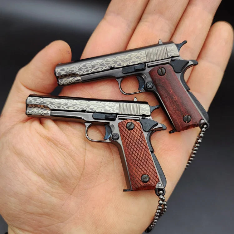 XSociety®️ Mini Colt M1911 Keychain - Limited Edition - Grey