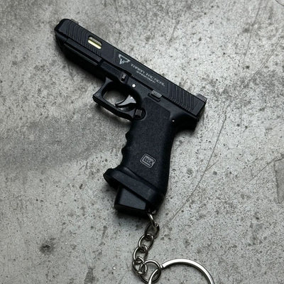 mini glock g34 gun keychain