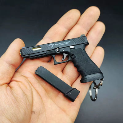 mini glock g34 gun keychain