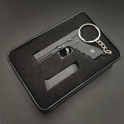 mini glock gun keychain