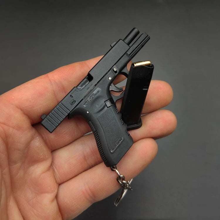 mini glock gun keychain 