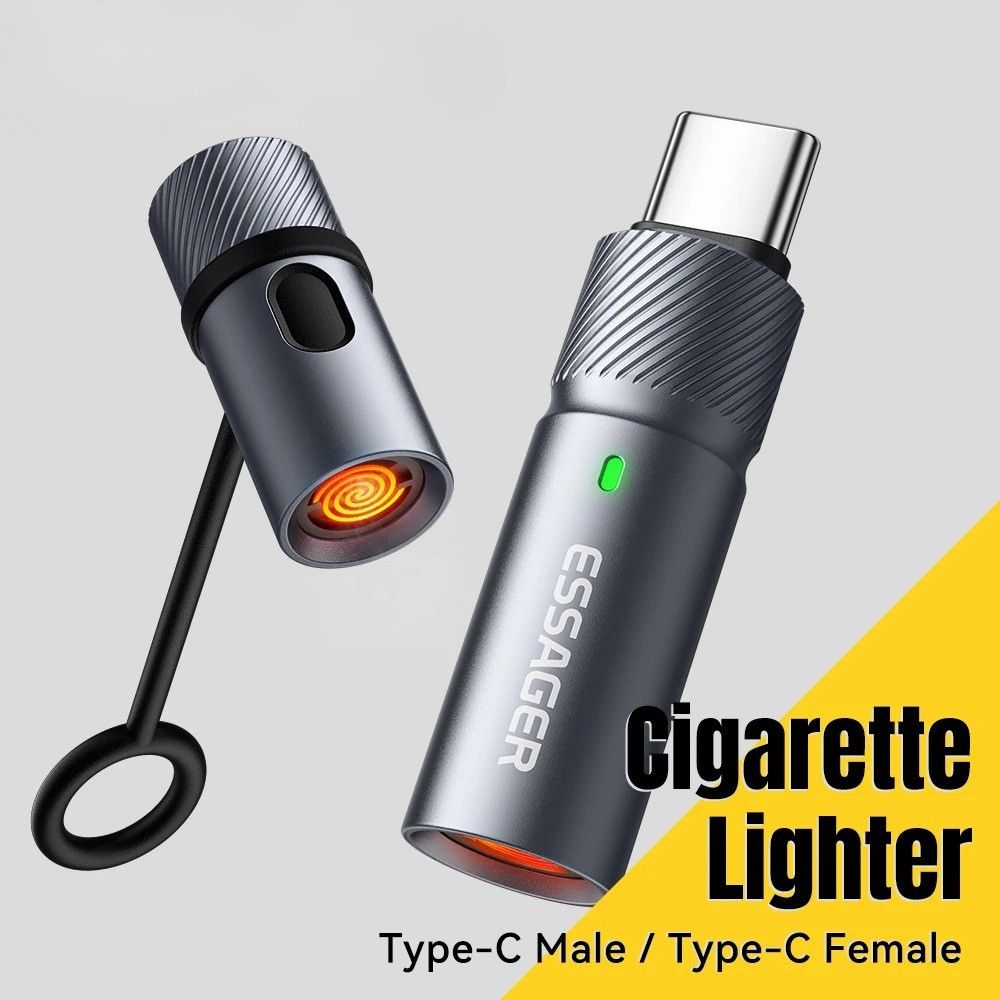 VoltFlare ES-29 | Type-C Mini Tungsten Wire Lighter for Phone VoltFlare ES-29 | Type-C Mini Tungsten Wire Lighter for Phone