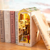 miniature book nook