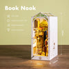 miniature book nook