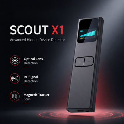 portable hidden camera detector bug finder and rf detector