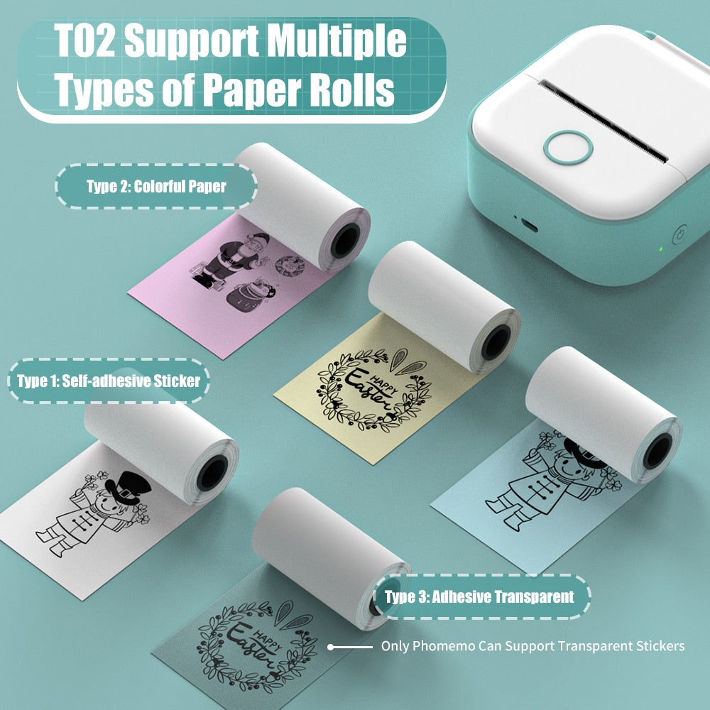 Phomemo Portable Inkless Printer by Xiaomi®️ - Grey Technologies