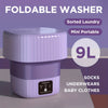 portable foldable washing machine