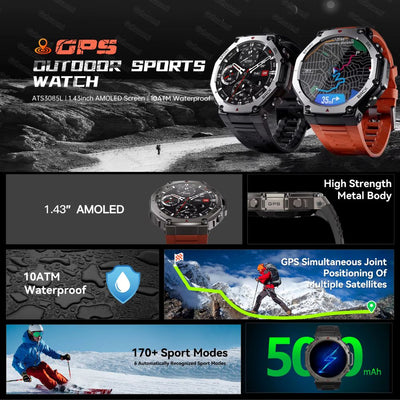 rugged smartwatch for men