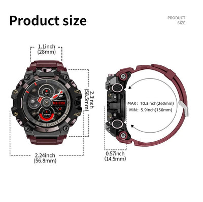 rugged smartwatch with camera
