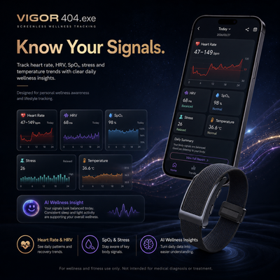 Camouflage Vigor VIGOR 404.exe Screenless Fitness Tracker & Activity Band