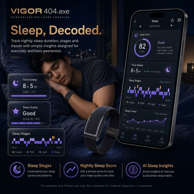 Camouflage Vigor VIGOR 404.exe Screenless Fitness Tracker & Activity Band