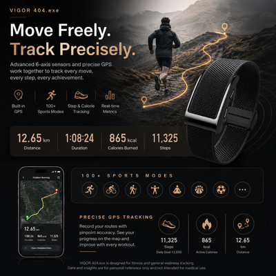 Camouflage Vigor VIGOR 404.exe Screenless Fitness Tracker & Activity Band