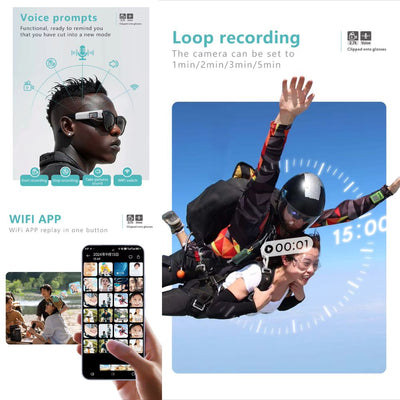 smart camera glasses spy glasses