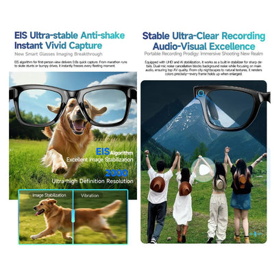 smart camera glasses with AI
