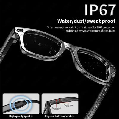 smart camera glasses with AI