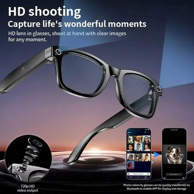 smart camera glasses with AI