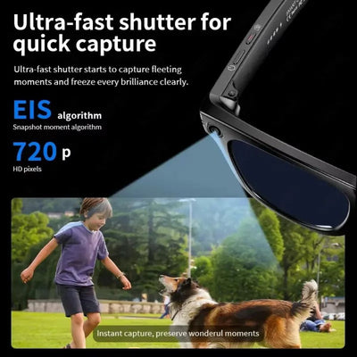 smart camera glasses with AI
