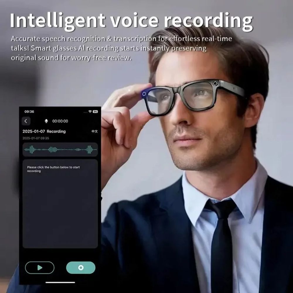smart camera glasses with AI 