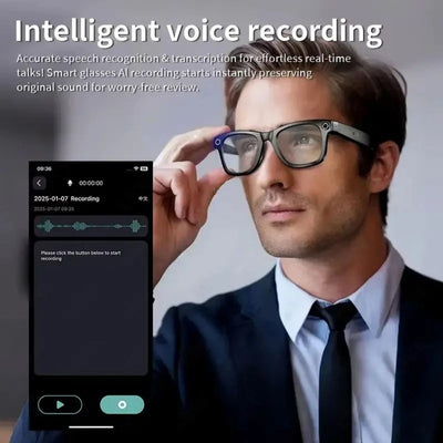 smart camera glasses with AI