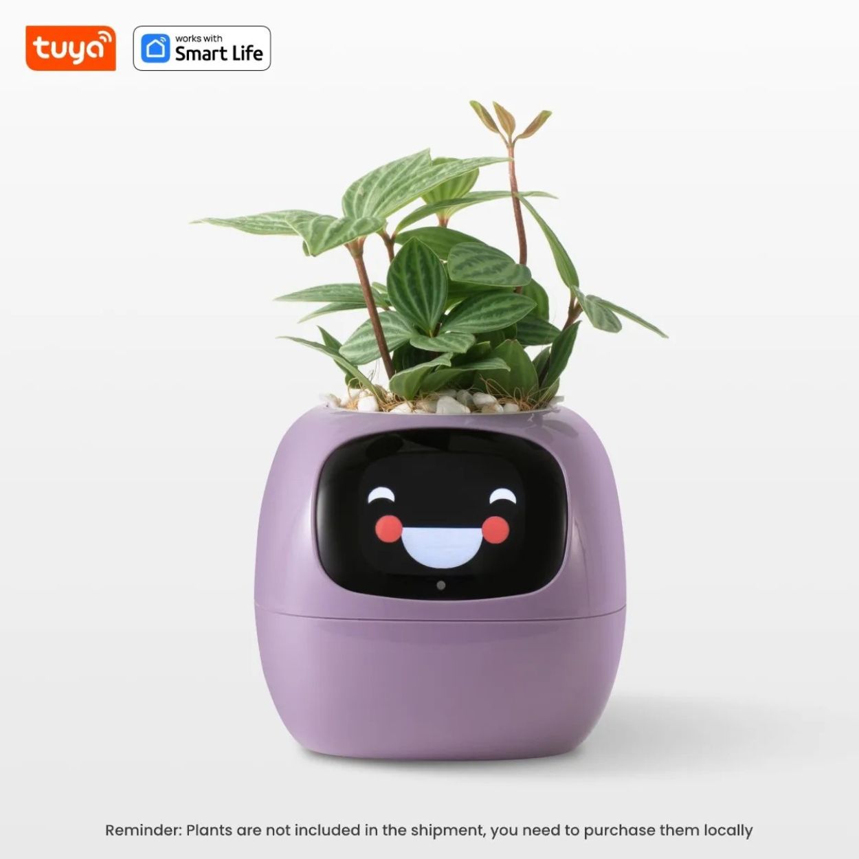 smart plant pot with face Leafbot® Pro - World's 1st Smart Flower Pot ( Your Plant Pet )