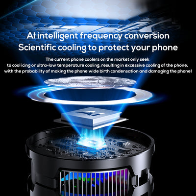smart gaming cooler for mobile phones