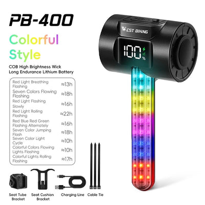 smart led bicycle tailight