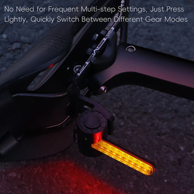 smart led bicycle tailight