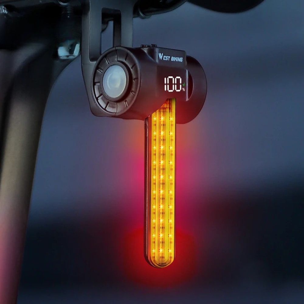 smart led bicycle taillight 