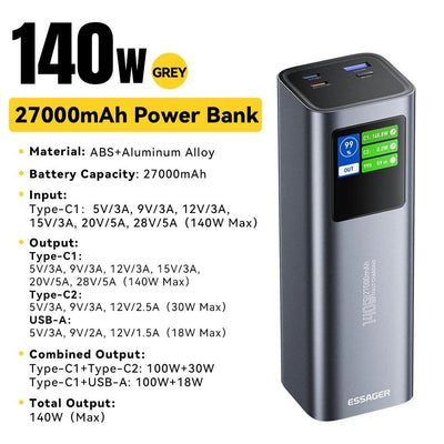 smart power bank for plane