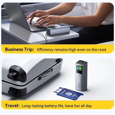 smart power bank for plane