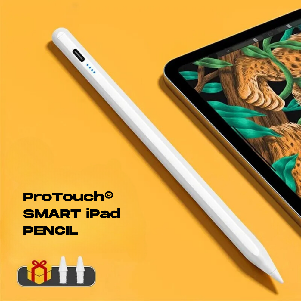 Elixora® ProTouch - Smart Stylus Pencil for iPad and Tablet - Grey