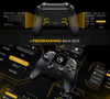 smart wireless gaming controller with touchscreen